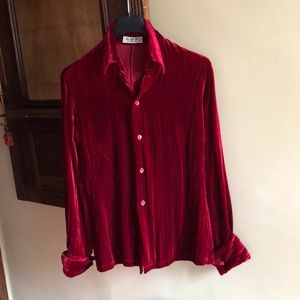 Equipment Red Velvet Christmas Shirt